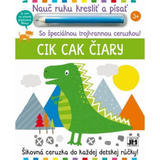 Nauč ruku kresliť - Cik cak čiary