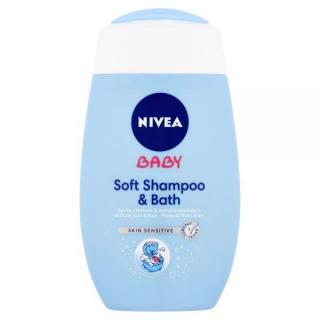 NIVEA Baby Šampón a pena do kúpeľa 2v1 200ml