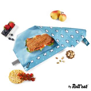 Obal na desiatu Boc’n’Roll, Sandwich bag - Kids Penguin