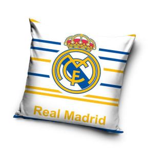 Obliečka na vankúšik Real Madrid prúžky 40x40 (detský povlak Real Madrid)