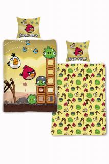 Obliečky Angry Birds Búrka 140/200 (posteľné obliečky, detské obliečky Angry Birds Angry Birds)