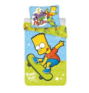 Obliečky Bart Simpson skate 03 140/200, 70/90
