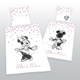 Obliečky Minnie Mouse 140/200, 70/90