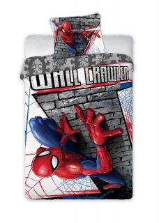 Obliečky Spiderman múr 140/200, 70/90