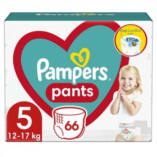 PAMPERS Pants plienkové nohavičky veľ. 5, 66 ks, 12-17 kg