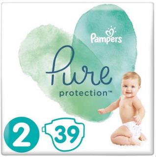 PAMPERS Plienky Pure Protection 2 MINI 4-8kg 39ks