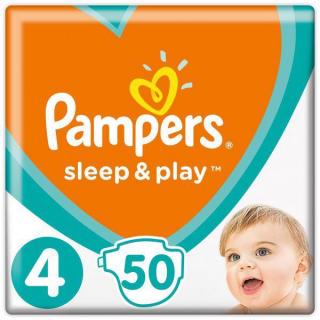 PAMPERS Plienky Sleep&amp;Play 4 MAXI 9-14kg 50 ks