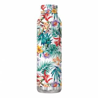 QUOKKA Nerezová fľaša / termoska ORCHID GARDEN 630ml, 11857