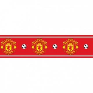 Samolepiaca  bordúra MANCHESTER UTD 13cm x 5m