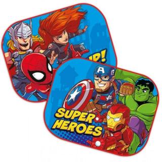 SEVEN Slnečná clona Avengers Super Hero  Polyester, 2ks