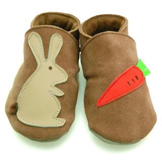 STARCHILD - Kožené topánočky - Rabbit Carrot sand - Kids - veľkosť XS 24-25 (2-3 roky)