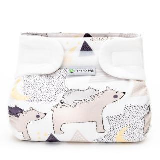 T-TOMI Abdukčné nohavičky - suchý zips, bears 3-6 kg