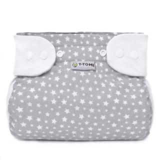 T-TOMI Nohavičky abdukčné ortopedické (3-6 kg) patentky - grey stars