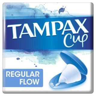TAMPAX Menštruačný kalíšok Regular Flow 1 ks