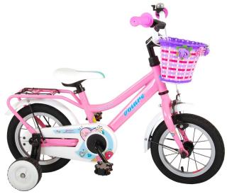 VOLARE - Detský bicykel pre dievčatá Brilliant - ružový, 12