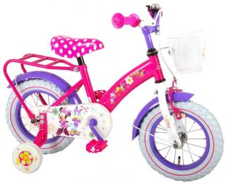 VOLARE - Detský bicykel pre dievčatá Disney Minnie - ružový, 12