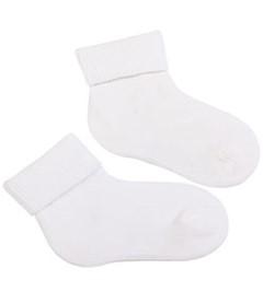 WOLA Ponožky dojčenské bavlnené neutrál White 18-20