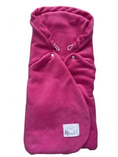 Zimná zavinovačka MELODY fleece - fuchsia