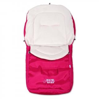 Zimný fusak New Baby Classic Fleece pink