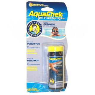 Prúžkový tester AquaChek 3v1 na pH, alkalinitu a peroxid