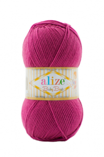 Alize Baby Best 171 - fuksia (10% bambus, detská priadza)