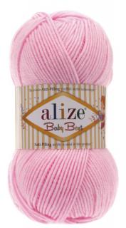 Alize Baby Best 191 - ružová (10% bambus, detská priadza)