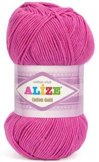 Alize Cotton Gold 149 - fuksia (55% bavlna, detská priadza, na hračky)