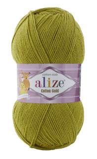 Alize Cotton Gold 193 - zelená (55% bavlna, detská priadza, na hračky)