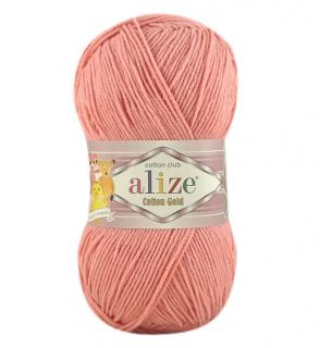Alize Cotton Gold 33 - ružová (55% bavlna, detská priadza, na hračky)