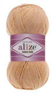 Alize Cotton Gold 446 - tmavá púdrová (55% bavlna, detská priadza, na hračky)