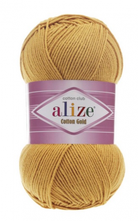 Alize Cotton Gold 736 - okrová (55% bavlna, detská priadza, na hračky)