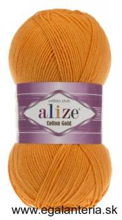 Alize Cotton Gold 83 - tekvica (55% bavlna, detská priadza, na hračky)