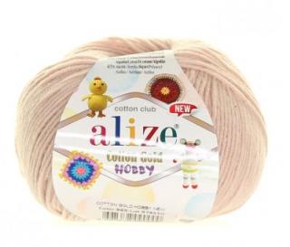 Alize Cotton Gold Hobby NEW 889- telová (55% bavlna, detská priadza, na hračky)