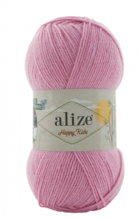 Alize Happy Kids 726 - ružová (detská priadza, nežmolkuje, neškriabe)