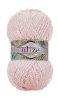 Alize Softy Plus 161 - púdrová  (100g, žinylková priadza, na hračky)