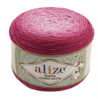 Bella Ombre Batik 7405 - ružová (Alize, 250g, 900m, bavlna)