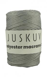 Polyester macrame Juskuv 29 - svetlosivá (140m / 2 mm)