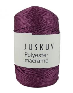 Polyester macrame Juskuv 37 - slivková fialová (140m / 2 mm)