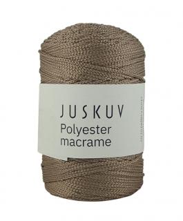 Polyester macrame Juskuv 46 - kapučíno (140m / 2 mm)