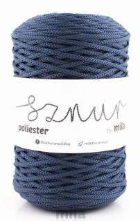 Polyester Sznur 3 mm - 108 jeansová modrá