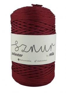 Polyester Sznur 3 mm - 148 bordová