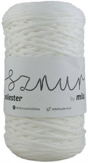 Polyester Sznur 3 mm - 902 biela