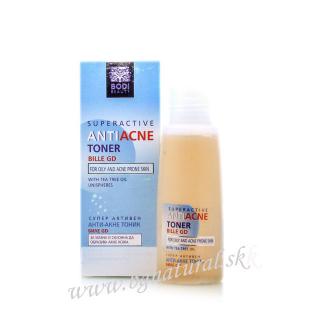 Anti akné pleťové čistiace tonikum BILLE-GD (Superactive AntiAcne Toner BILLE GD)