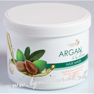 ARGANIC - Maska na vlasy s arganovým a olivovým olejom