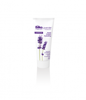 BILKA – Hydratačný krém na ruky Bio levanduľa &amp; Hylauron s ureou (BILKA - Hydrating Hand Cream Organic Lavender &amp; Hyaluron)