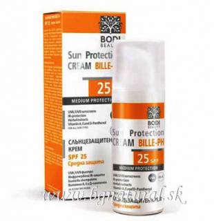 BILLE-PH - Ochranný krém proti pigmentovým škvrnám s SPF 25 (Sun Protection Cream BILLE-PH 25 SPF)