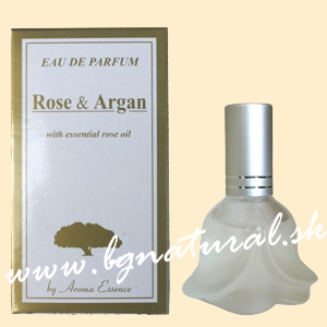 EAU DE PARFUM ROSE &amp;  ARGAN 12 ml (Parfumová voda RUŽA a ARGAN)