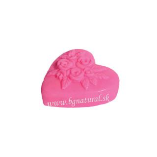 Krémové mydlo „Srdce z Údolia ruží“ 85 g (Creme Soap HEART FROM THE VALLEY OF ROSES)
