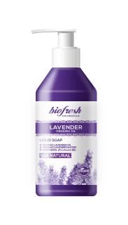 LAVENDER ORGANIC OIL - Tekuté mydlo s bio levanduľovým olejom 300 ml (LAVENDER ORGANIC OIL - Liquid Soap With Organic Lavender Oil)