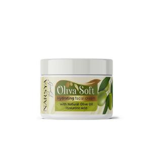 OLIVA SOFT – Hydratačný olivový pleťový krém s kyselinou hyalurónovou 200 ml (OLIVA SOFT - Hydrating Facial Olive Cream &amp; Hyaluron Acid)